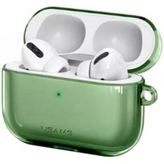 Usams Silicon Case AirPods Pro (US-BH570) Transparent Green фото