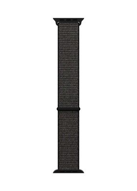 Ремінець Sport Loop для Apple Watch 42 / 44mm нейлоновий чорний спортивний ARM Series 6 5 4 3 2 1 Black фото