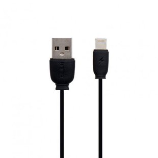 Кабель Lightning to USB Remax RC-134i 1 метр чорний Black фото