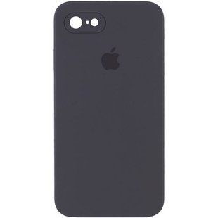 Чохол Silicone Case Full Camera Protective (AA) для Apple iPhone 7/8/SE (2020) Dark Gray фото
