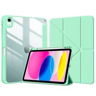 Чохол Smart Case Clear With Pencil для Apple iPad 11 (2025) 11" / iPad 10 (2022) 10.9" Light Green фото
