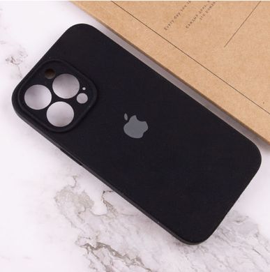 Чохол Silicone Case Full Camera Protective (AA) для Apple iPhone 15 Pro (Чорний / Black) фото