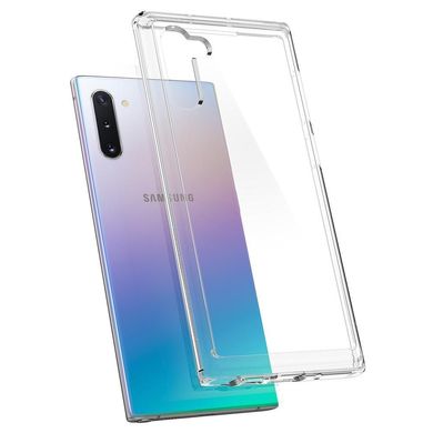 Чохол протиударний Spigen Original Ultra Hybrid Crystal для Samsung Galaxy Note 10 силіконовий прозорий Clear фото