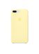 Чохол силіконовий soft-touch RCI Silicone case для iPhone 7 Plus / 8 Plus жовтий Mellow Yellow фото