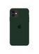 Чохол силіконовий soft-touch ARM Silicone Case для iPhone 12/12 Pro зелений Forest Green фото