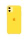 Чохол силіконовий soft-touch ARM Silicone Case для iPhone 11 жовтий Yellow