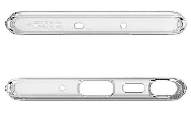 Чохол протиударний Spigen Original Ultra Hybrid Crystal для Samsung Galaxy Note 10 силіконовий прозорий Clear фото