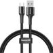 USB Cable Baseus Halo Data MicroUSB (CAMGH-A01) Black 0.5m