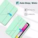 Чeхол Smart Case Clear With Pencil для Apple iPad 11 (2025) 11" / iPad 10 (2022) 10.9" Light Green