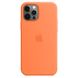 Чохол Silicone Case with Magsafe для Apple iPhone 12 Pro Max Kumquat AAA