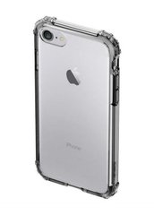 Чехол силиконовый ARM противоударный для iPhone 5/5s/SE прозрачный Clear Gray фото
