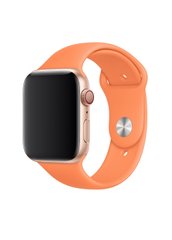 Ремінець Sport Band для Apple Watch 38 / 40mm силіконовий помаранчевий спортивний size (s) ARM Series 6 5 4 3 2 1 Papaya фото