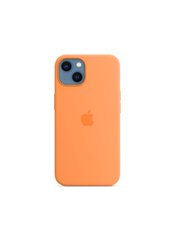 Чохол силіконовий soft-touch Apple Silicone case для iPhone 13 помаранчевий Marigold фото
