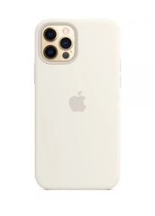 Чохол силіконовий soft-touch ARM Silicone Case для iPhone 12 Pro Max білий White фото