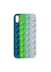 Чохол силіконовий Pop-it Case для iPhone Xs Max зелений Dark Green фото