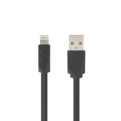 Кабель Lightning to USB Usams US-SJ083 1 метр чорний Black фото