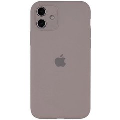 Чохол Silicone Case Full Camera Protective AA для Apple iPhone 12 Lavender фото