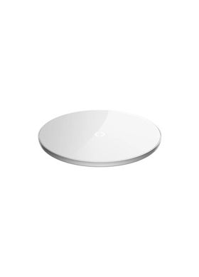 Бездротове зарядний пристрій Baseus Simple Wireless Charger White (CCALL-JK02) фото