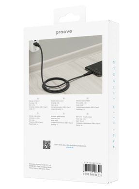Кабель Proove Rebirth USB to Type-C 3A (1m) White фото