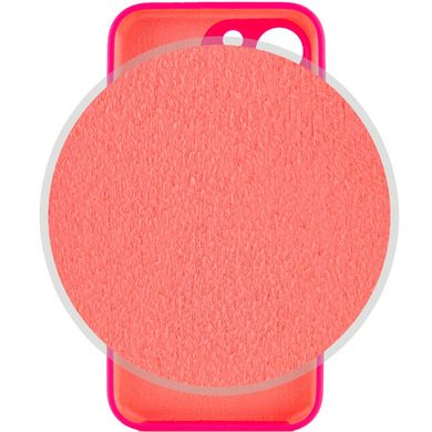 Чохол Silicone Case Full Camera Protective AA для Apple iPhone 15 Pro Barbie Pink фото