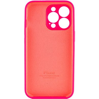 Чохол Silicone Case Full Camera Protective AA для Apple iPhone 15 Pro Barbie Pink фото