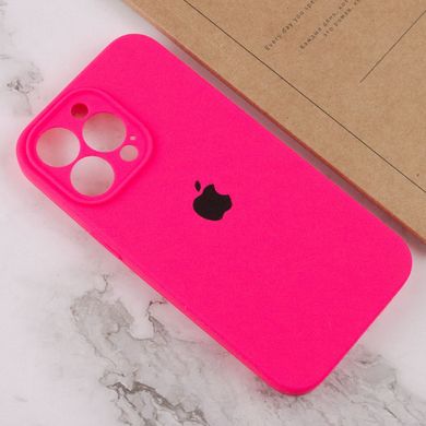 Чохол Silicone Case Full Camera Protective AA для Apple iPhone 15 Pro Barbie Pink фото