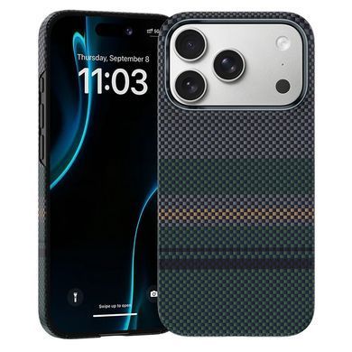 Чехол Benks ArmorAir Case Aurora Kevlar Series with MagSafe for iPhone 17 Black фото