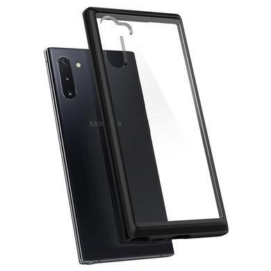 Чохол протиударний Spigen Original Ultra Hybrid для Samsung Galaxy Note 10 чорний ТПУ + скло Matte Black фото