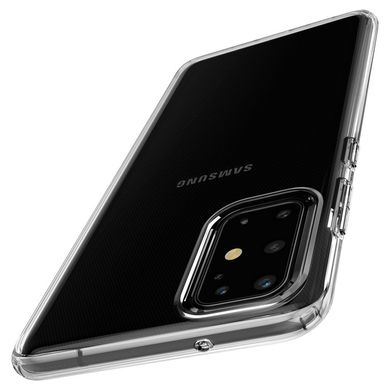 Чохол протиударний Spigen Original Crystal Flex для Samsung Galaxy S20 Plus силіконовий прозорий Crystal Clear фото