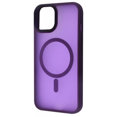 Чохол WAVE Matte Insane Case with MagSafe iPhone 13 Dark Purple фото