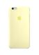 Чохол силіконовий soft-touch ARM Silicone Case для iPhone 6 / 6s жовтий Mellow Yellow фото