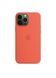 Чохол силіконовий soft-touch Apple Silicone case для MagSafe iPhone 13 Pro помаранчевий Nectarine фото