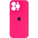 Чохол Silicone Case Full Camera Protective AA для Apple iPhone 15 Pro Barbie Pink