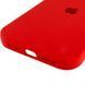 Чохол Silicone Case Full Protective AA with MagSafe для Apple iPhone 17 Pro Max Red