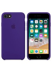 Чохол силіконовий soft-touch Apple Silicone Case для iPhone 7/8 / SE (2020) фіолетовий Ultra Violet фото