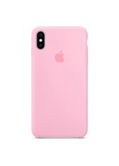 Чохол силіконовий soft-touch ARM Silicone case для iPhone Xs Max рожевий Pink фото