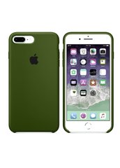 Чохол силіконовий soft-touch ARM Silicone case для iPhone 7 Plus / 8 Plus зелений Army Green фото