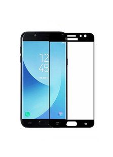 Стекло защитное 3D для Samsung J7 2017 Black фото