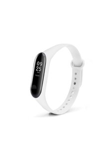 Ремешок ARM силиконовый для Mi Band 3 White фото