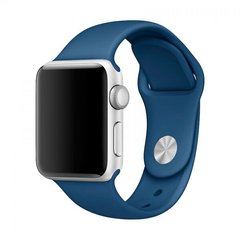 Ремінець ARM силіконовий Sport Band для Apple Watch 38 / 40mm size (s) Turquoise blue фото