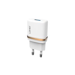 СЗУ USB LDNIO (1A) White + USB Cable Micro USB (DL-AC50) фото
