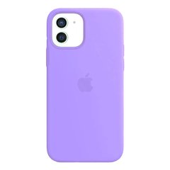 Чохол силіконовий soft-touch ARM Silicone Case для iPhone 12/12 Pro фіолетовий Lilac фото