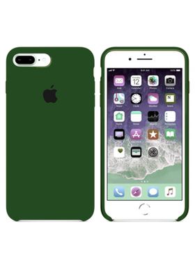 Чохол силіконовий soft-touch RCI Silicone case для iPhone 7 Plus / 8 Plus зелений Dark Green фото
