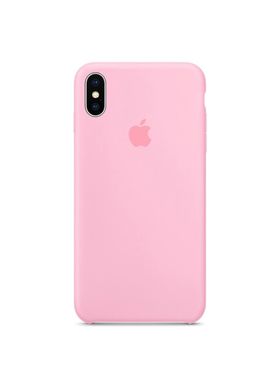 Чохол силіконовий soft-touch ARM Silicone case для iPhone Xs Max рожевий Pink фото