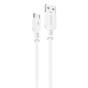 Кабель Proove Rebirth USB to Type-C 3A (1m) Black фото