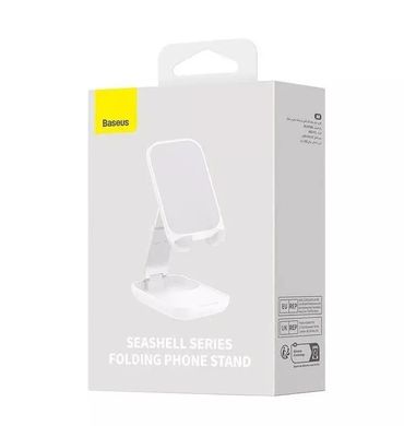 Підставка для телефону Baseus Seashell Series White фото