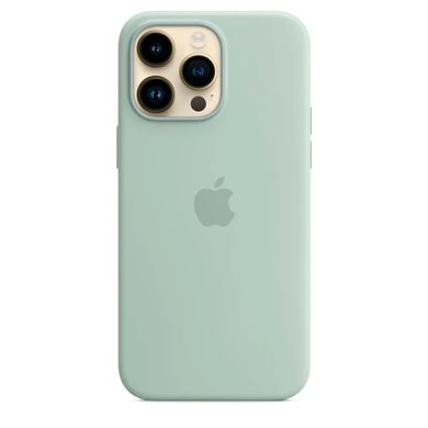 Чохол Silicone Case with Magsafe для Apple iPhone 14 Pro Max Elderberry AAA фото