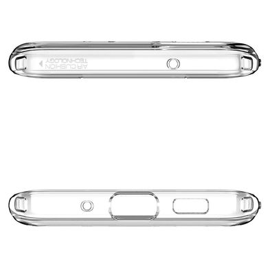Чохол протиударний Spigen Original Crystal Hybrid для Samsung Galaxy S20 Plus силіконовий прозорий Crystal Clear фото