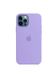 Чохол силіконовий soft-touch ARM Silicone Case для iPhone 12/12 Pro фіолетовий Pale Purple