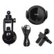 Автомобільний тримач для телефону Hoco CA35 чорний Black + Wireless Charger